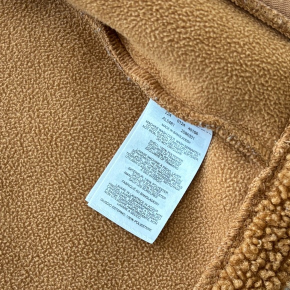 Columbia • Blue Point Creek Fleece Full Zip Jacket, Camel Brown - Size XXL - Picture 8 of 16